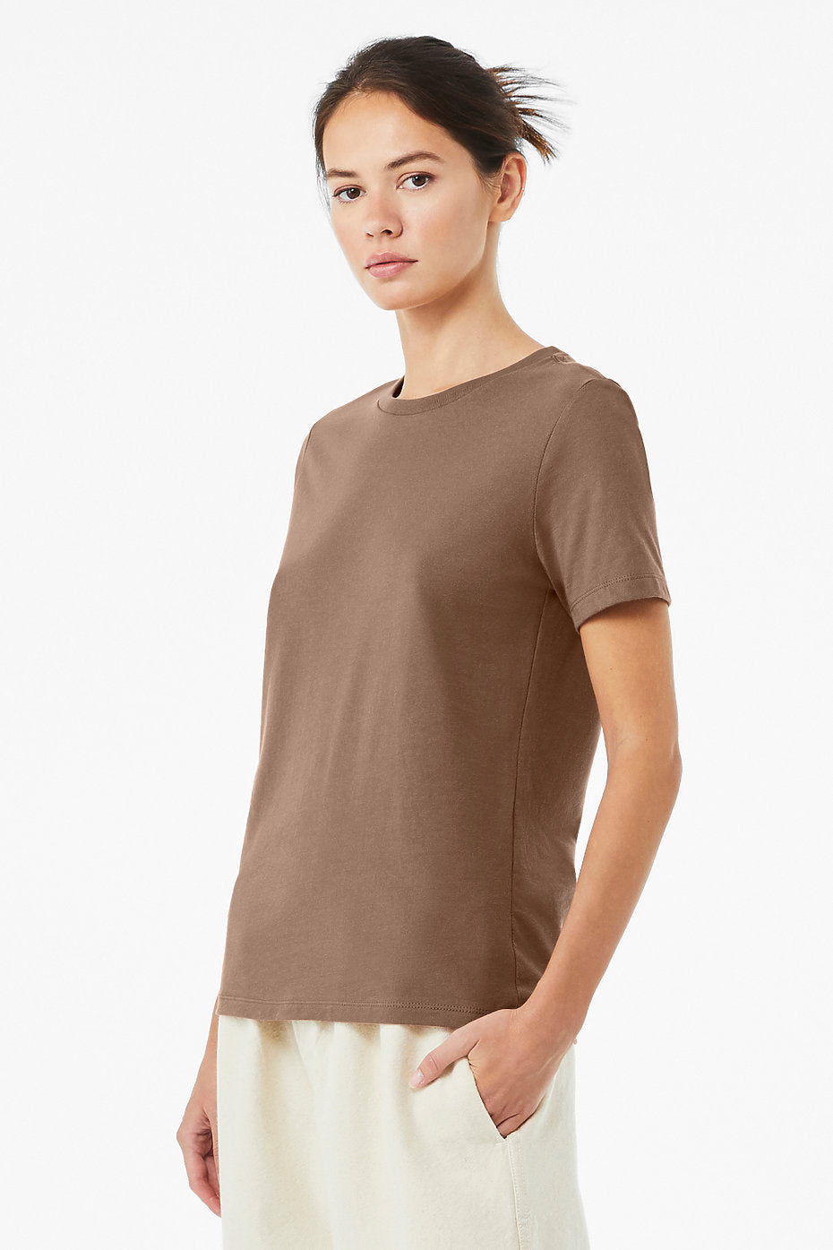 Vintage Brown: Eco-Flow women's Tee