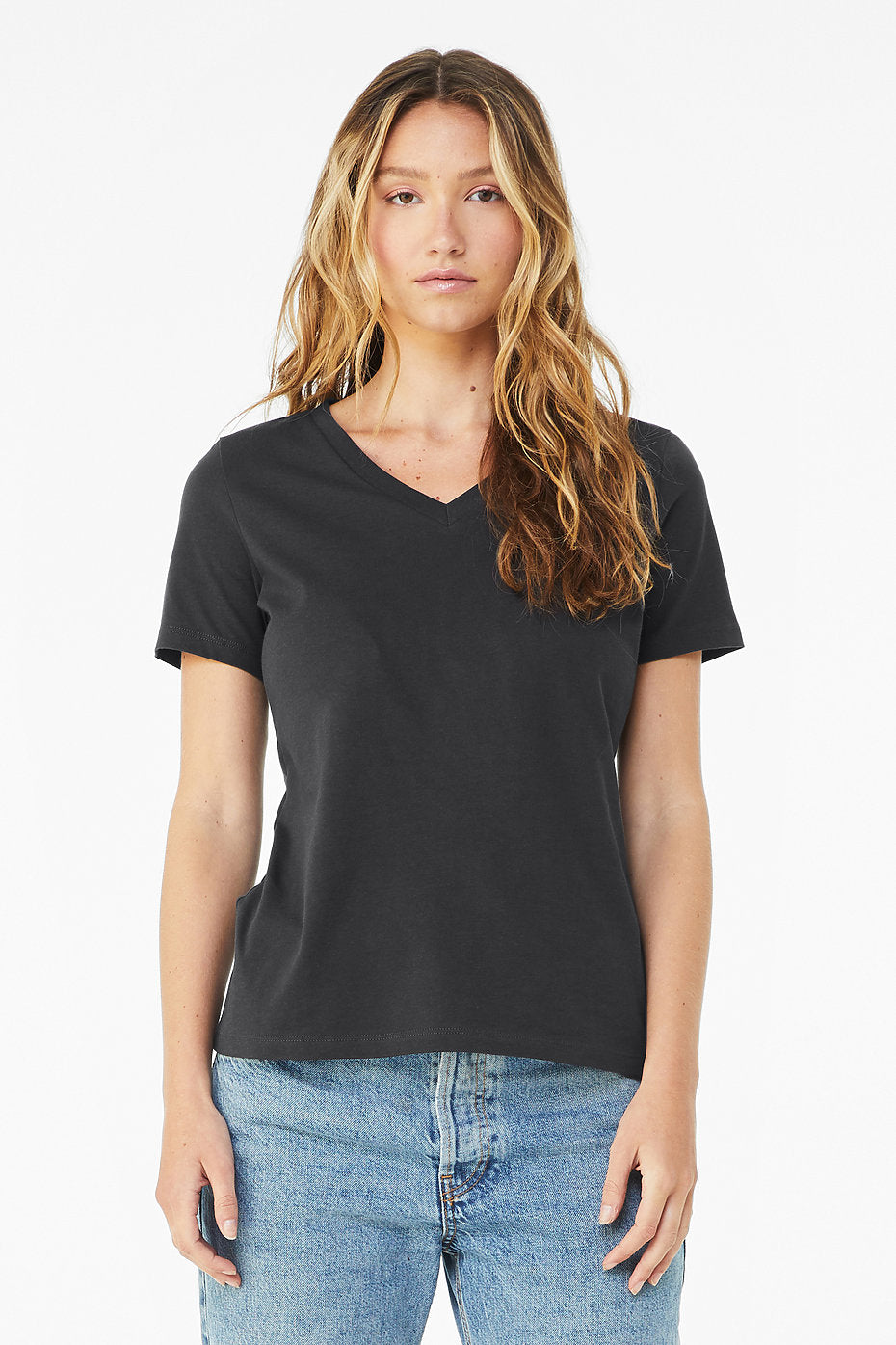 Earthy V-neck Tee