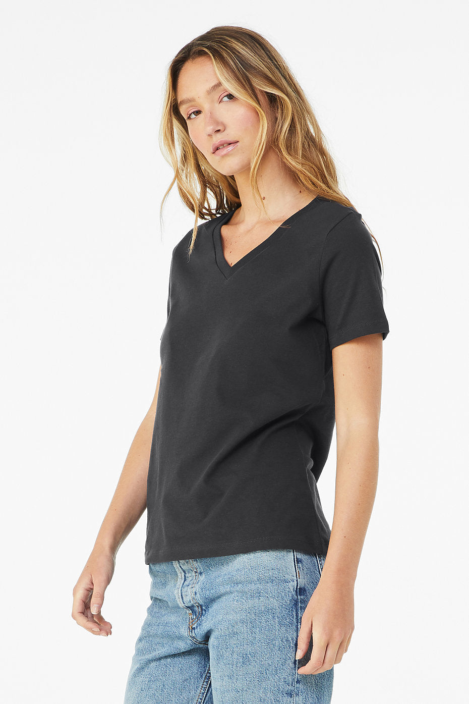 Earthy V-neck Tee