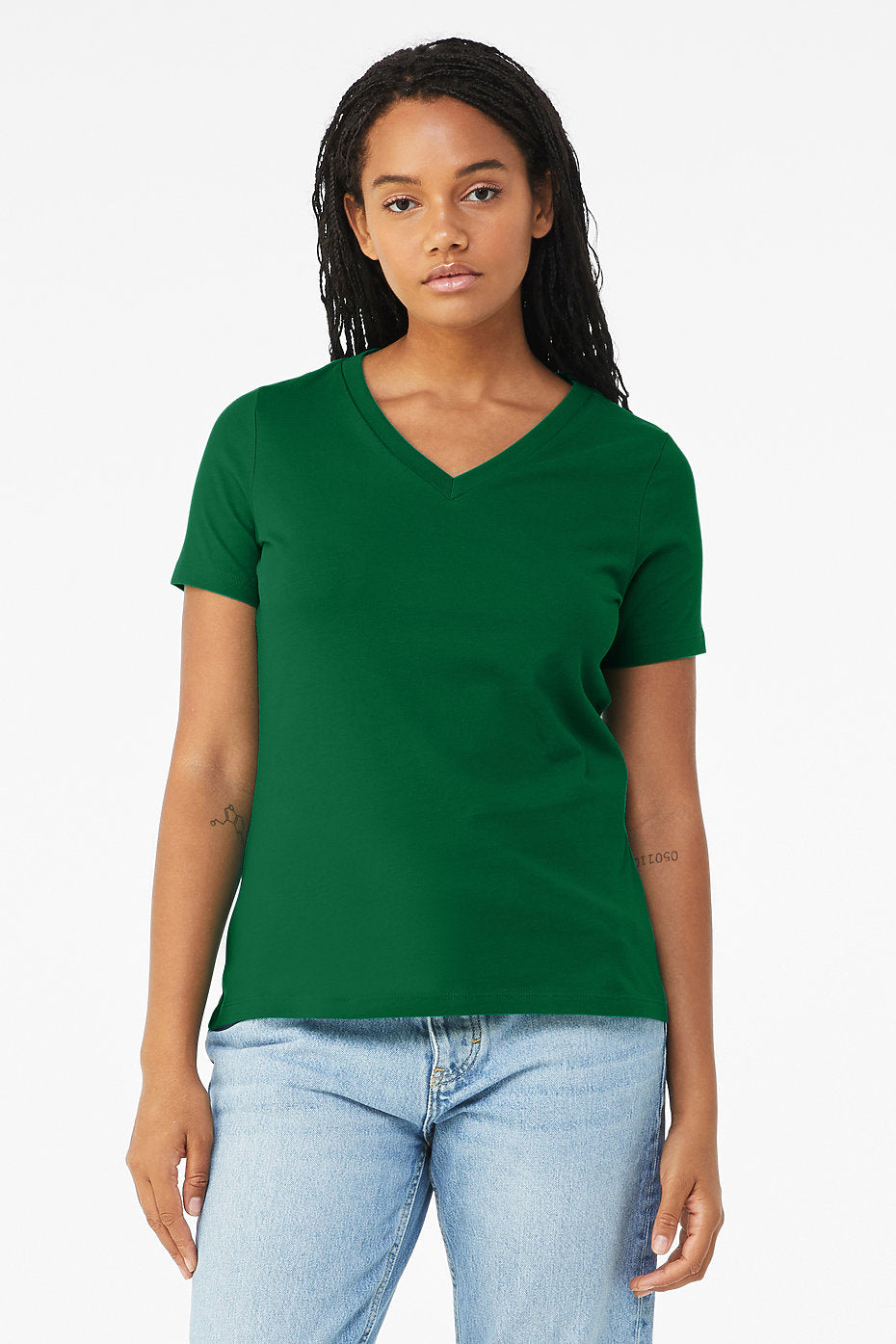 Earthy V-neck Tee